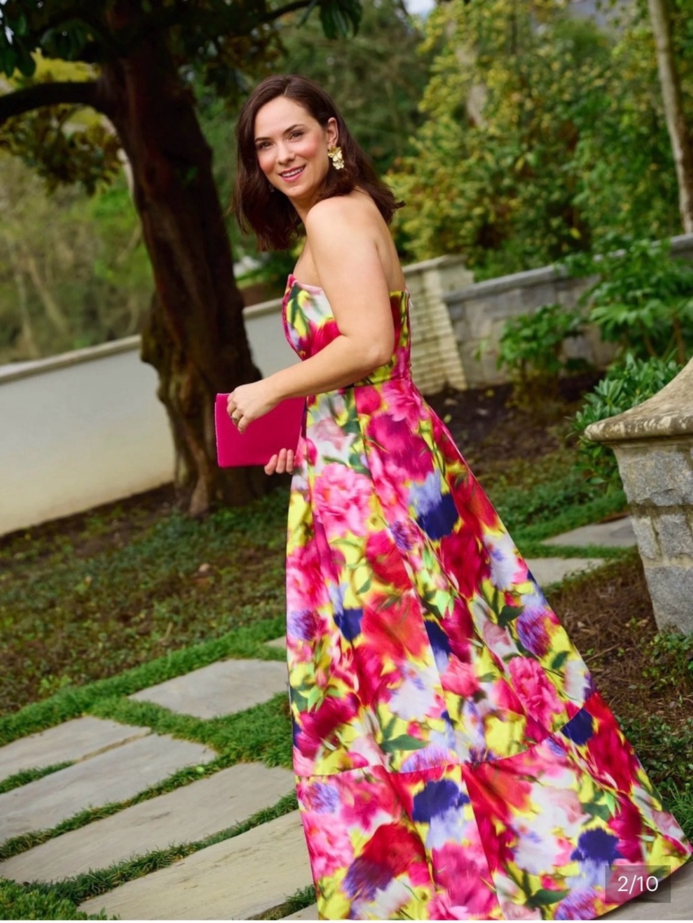 NWT Abbey Glass Catherine Gown 🌸🌺